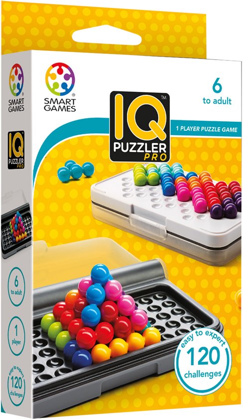 Thumbnail van een extra afbeelding van het spel Smart Games IQ Puzzler Pro (120 opdrachten)