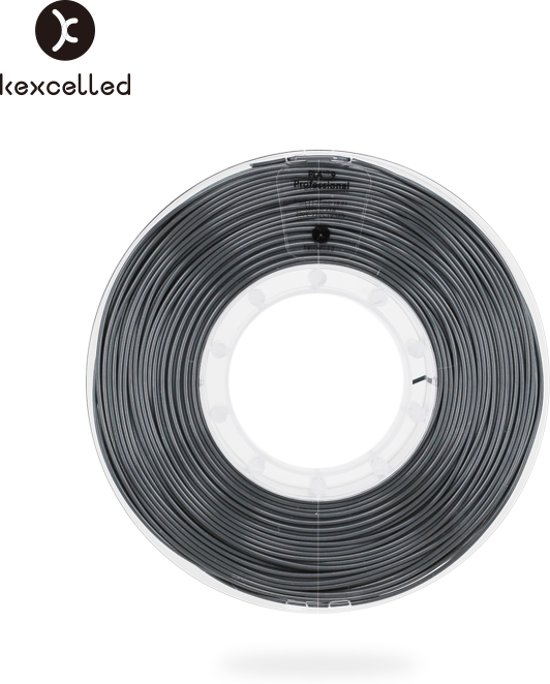 kexcelled-PLAsilk-1.75mm-zwart/black-500g*5=2500g(2.5kg)-3d printing filament