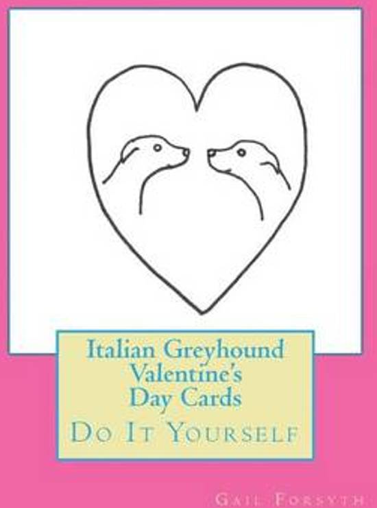 Afbeelding van het spel Italian Greyhound Valentine's Day Cards