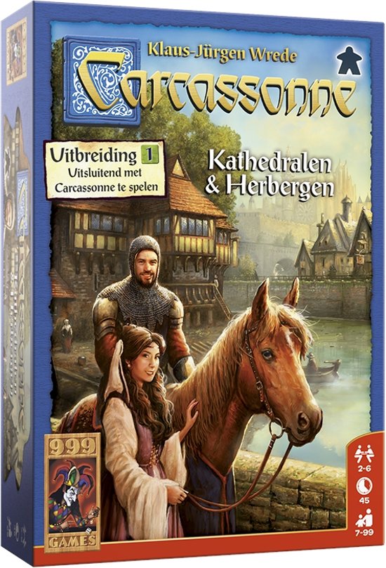 Afbeelding van het spel Carcassonne: Kathedralen & Herbergen Bordspel