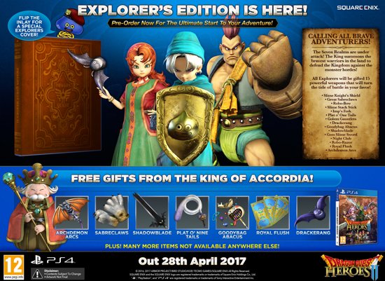 Dragon Quest Heroes 2 Explorers Edition - PS4