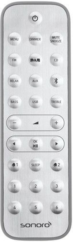 Sonoro Stereo 320 - Dab radio - CD-Speler - Bluetooth