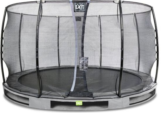 EXIT Elegant Premium Inground Trampoline Ã 366 cm met Veiligheidsnet