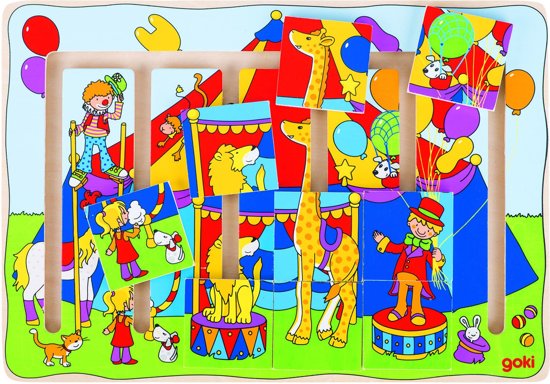 Afbeelding van het spel Schuifpuzzel Circus
