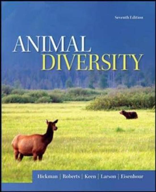LIFE112 Animal Biodiversity Revision Notes