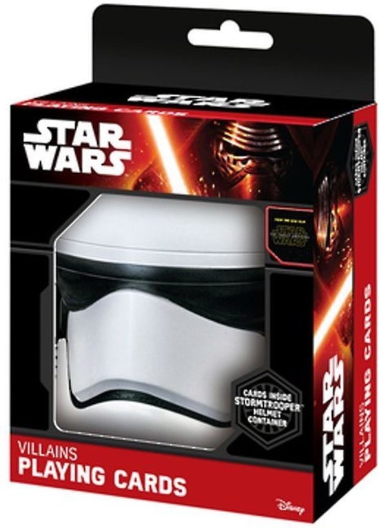 Thumbnail van een extra afbeelding van het spel Star Wars - Speelkaarten - The Force Awakens - Stormtrooper Helmet