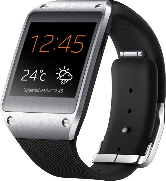 zwart smart sw25 watch smartphone bluetooth