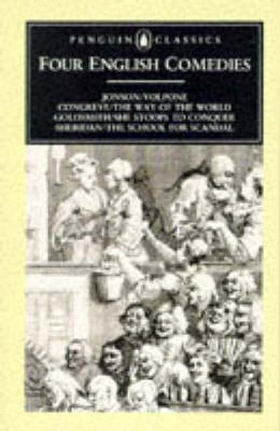 Four English Comedies of the 17th and 18th Centuries