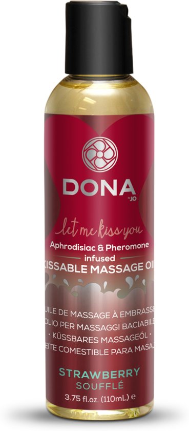 Dona Kissable Massage oil Strawberry