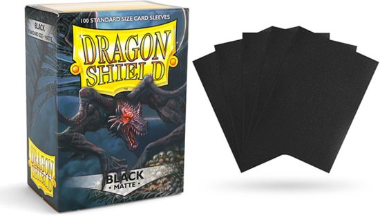 Afbeelding van het spel Dragon Shield 100 Box Matte Black