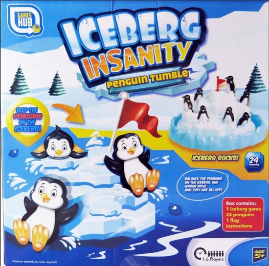 Afbeelding van het spel Pinguin Panic - Iceberg instanity - Pinguin ijsberg spel