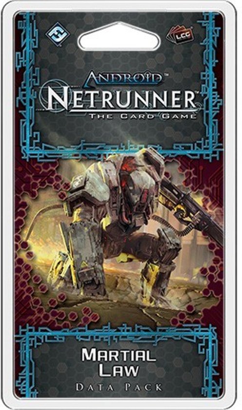 Thumbnail van een extra afbeelding van het spel Android Netrunner LCG Martial Law Data Pack -Kaartspel