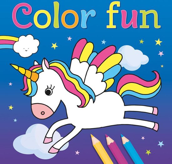 Deltas Unicorns Color Fun kleurboek