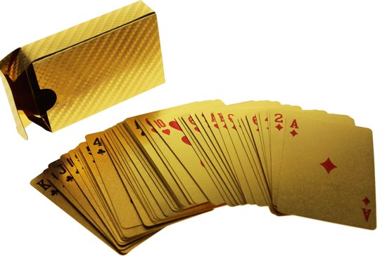 Afbeelding van het spel United Entertainment - Speelkaarten - Goud