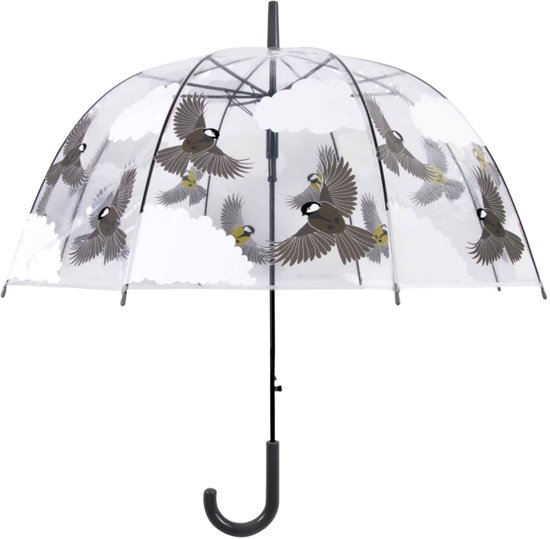 Esschert Design Paraplu vogels tweezijdig 81 cm TP274