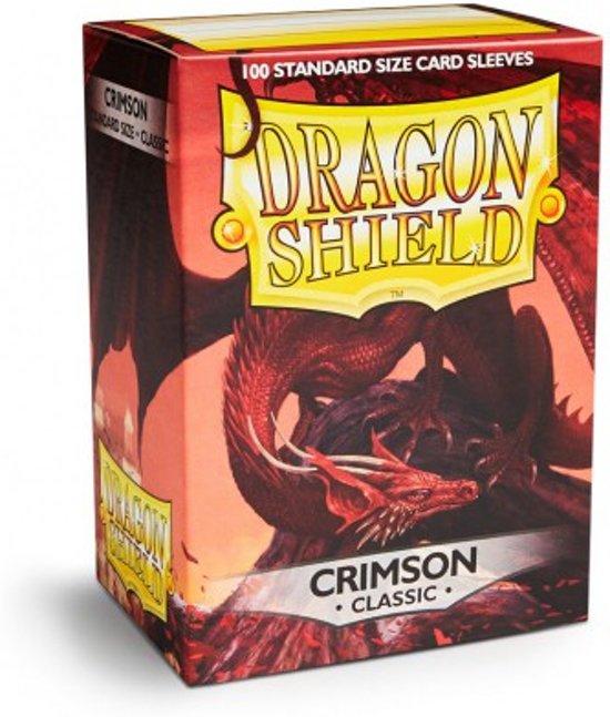 Afbeelding van het spel Dragon Shield 100 Box Crimson