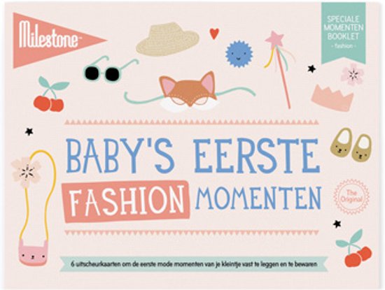 Milestone® Special Moments Booklet - Baby's eerste fashion momenten