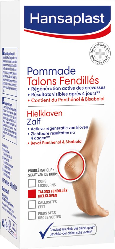 Fonkelnieuw bol.com | Hansaplast Repair & Care Anti-hielklovencrème voor droge HB-63