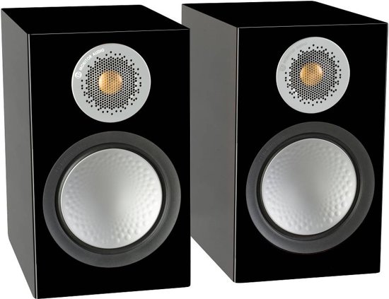 Monitor Audio Silver 50 - Boekenplank Speaker - Zwart/Glans