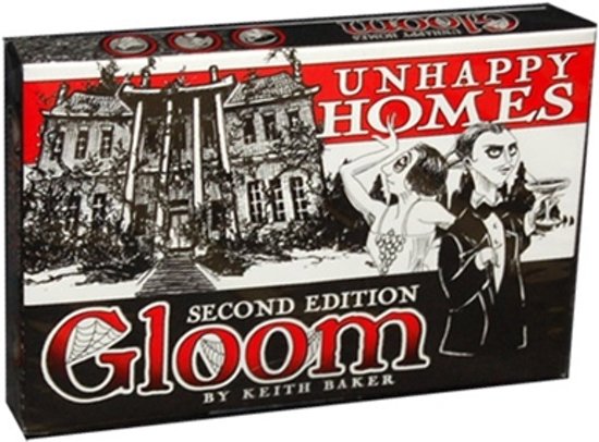 Afbeelding van het spel Gloom Unhappy Homes 2nd Edition