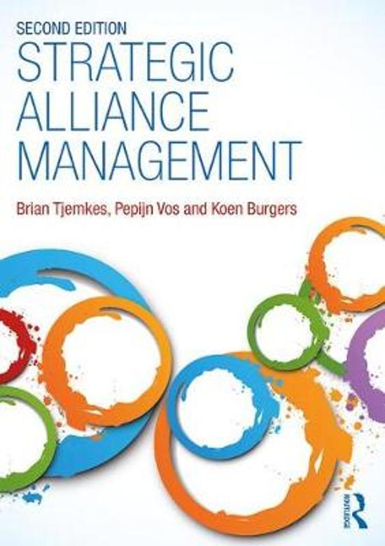 Strategic alliances Book second edition (H1 t/m H18)