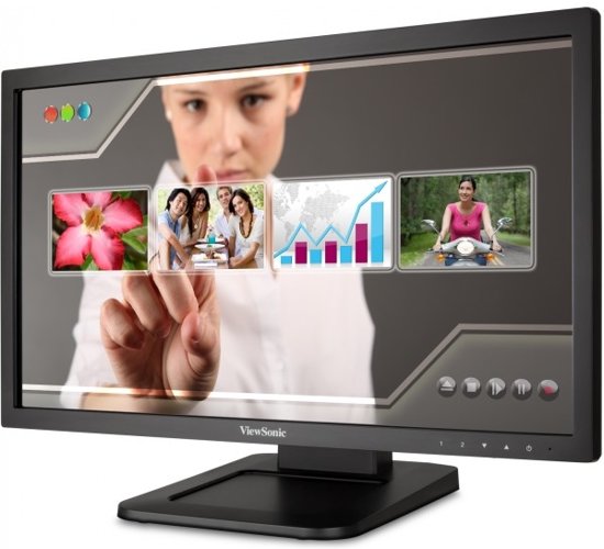 Viewsonic TD2220-2 21.5'' 1920 x 1080Pixels Multi-touch Zwart touch screen-monitor