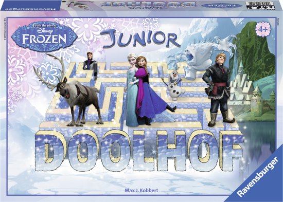 Afbeelding van het spel Ravensburger Disney Frozen Junior Doolhof