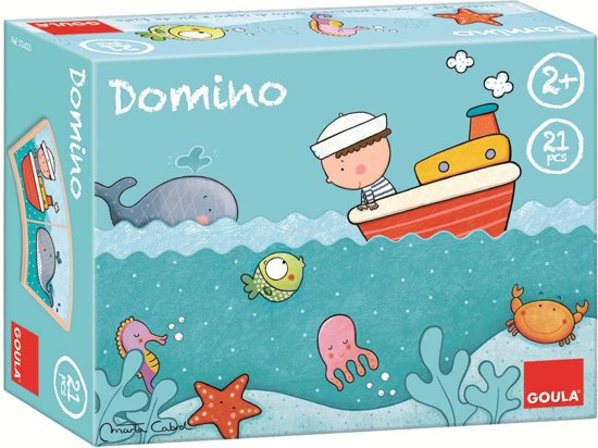 Afbeelding van het spel Goula Oscar at sea Domino - Kinderspel