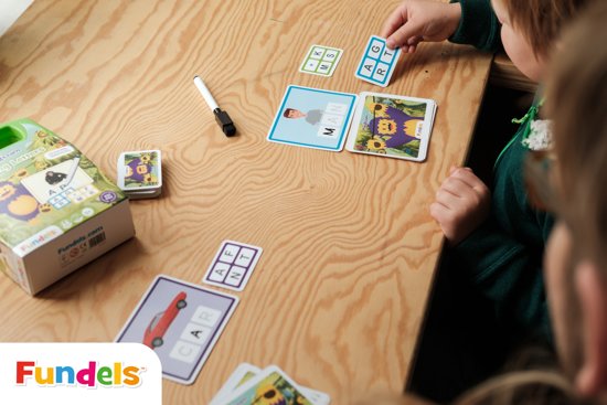 Thumbnail van een extra afbeelding van het spel Fundels Letters Schrijven - Educatief Kaartspel