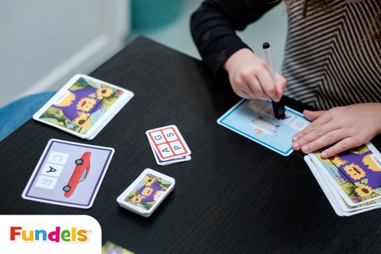 Thumbnail van een extra afbeelding van het spel Fundels Letters Schrijven - Educatief Kaartspel