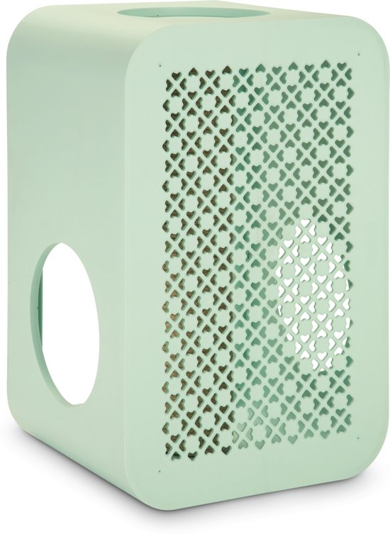 Beeztees Cat Cube Scratch Krabpaal - 49 x 29 x 32,6 cm - Mintgroen