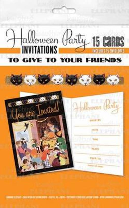 Afbeelding van het spel Halloween Party Invitations