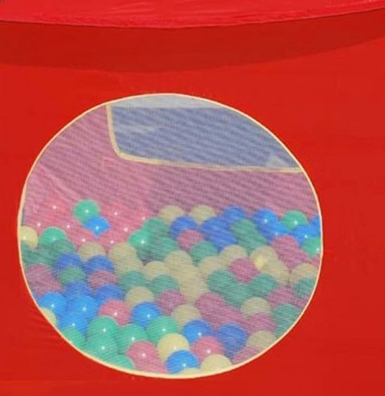 Speelhuis Ballenbak met 200 gekleurde ballen