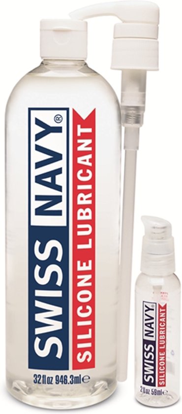 Swiss Navy Siliconen Glijmiddel 946 ml