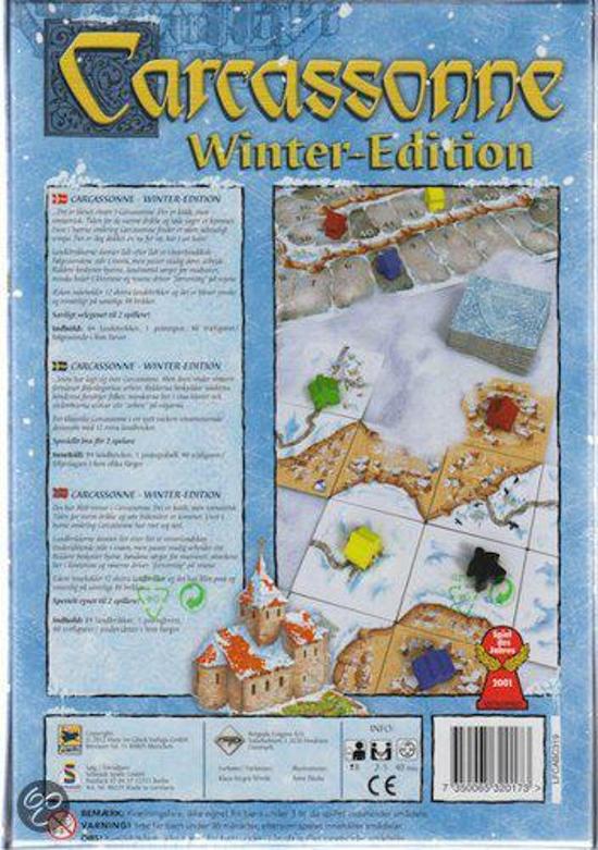 Thumbnail van een extra afbeelding van het spel Carcassonne Winter Edition