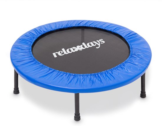 relaxdays - fitness trampoline - aerobic - tot 100 kg - indoor - conditie