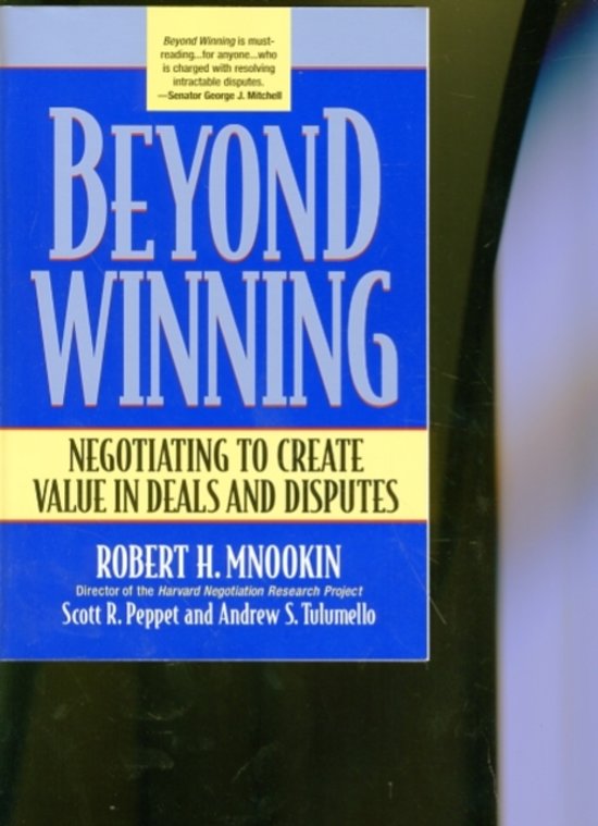 Negotiations alles: werkgroepen, tentamentips en boek Beyond Winning samenvatting (ook voor IBL)