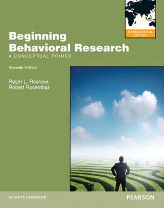 Organisational Psychology - Research Designs (single group design)