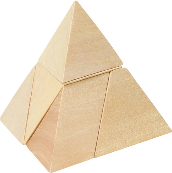 Afbeelding van het spel Goki De piramide: iq puzzel hout