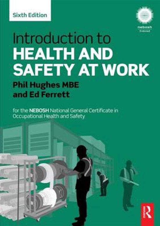 Summary book Occupational Health Safety Environment ENG