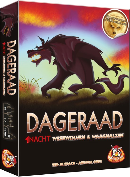 Thumbnail van een extra afbeelding van het spel 1 Nacht Weerwolven & Waaghalzen: Dageraad