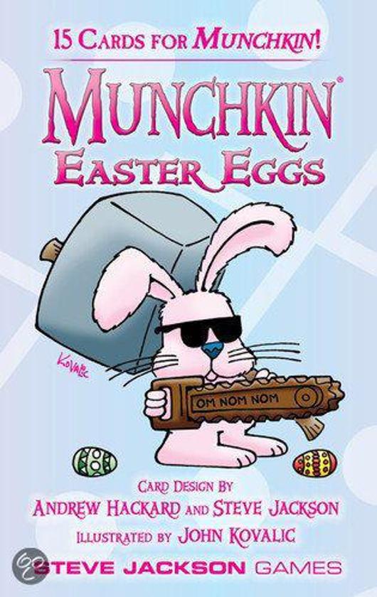 Thumbnail van een extra afbeelding van het spel Munchkin Easter Eggs booster pack d10 - Kaartspel