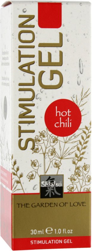 Shiatsu stimulerende gel - Hot Chili