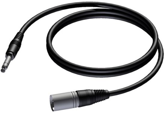 ProCab Basic XLR (m) - Jack kabel 5 meter