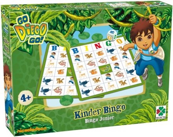 Afbeelding van het spel Diego Kids Bingo - Kinderspel