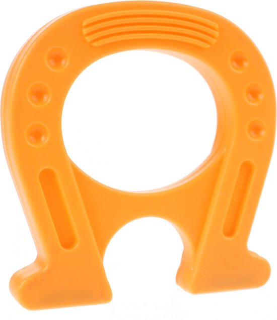 Afbeelding van het spel Toi-toys Mega Magneet Supersterk Hoefijzer Oranje 12 Cm