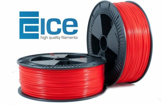 ICE Filaments PLA 'Romantic Red' - 2.3 kg
