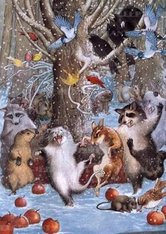 Thumbnail van een extra afbeelding van het spel Animals Dancing in Snow
