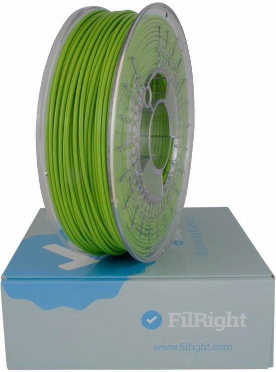 FilRight Maker ABS Filament - 1.75mm - 1 kg - Groen
