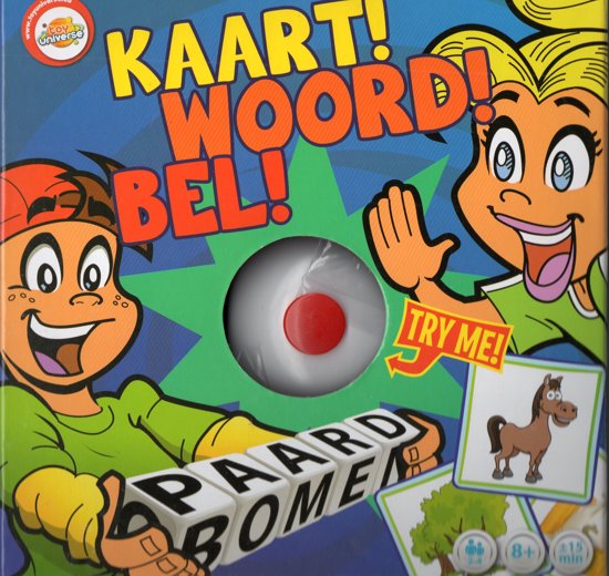 Afbeelding van het spel Kaart! Woord! Bel! spel